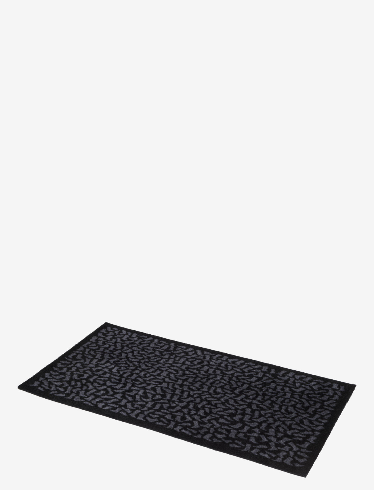 tica copenhagen - Floormat polyamide, 120x67 cm, footwear design - dørmåtter - black/grey - 1
