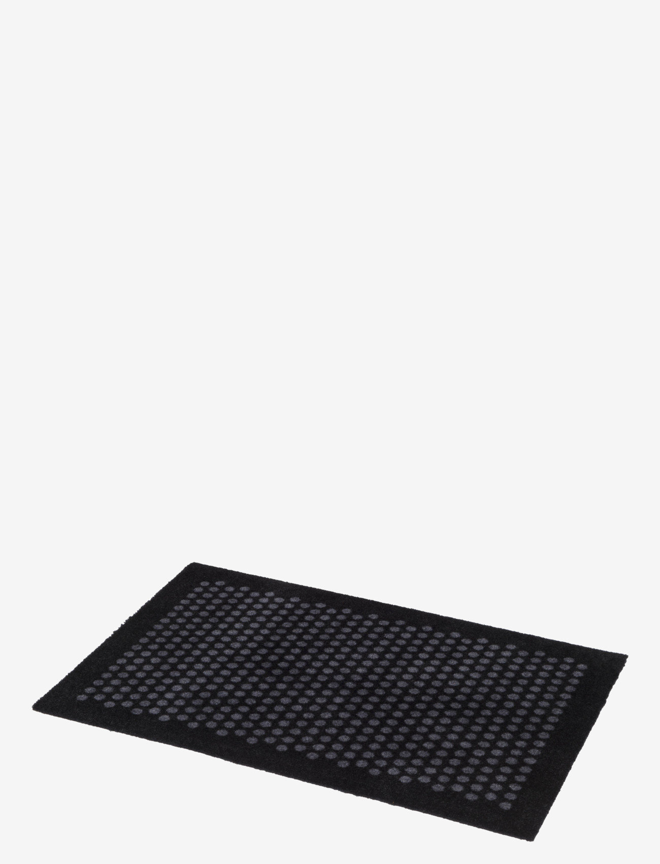 tica copenhagen - Floormat polyamide, 90x60 cm, dot design - osta hinna alusel - black/grey - 1