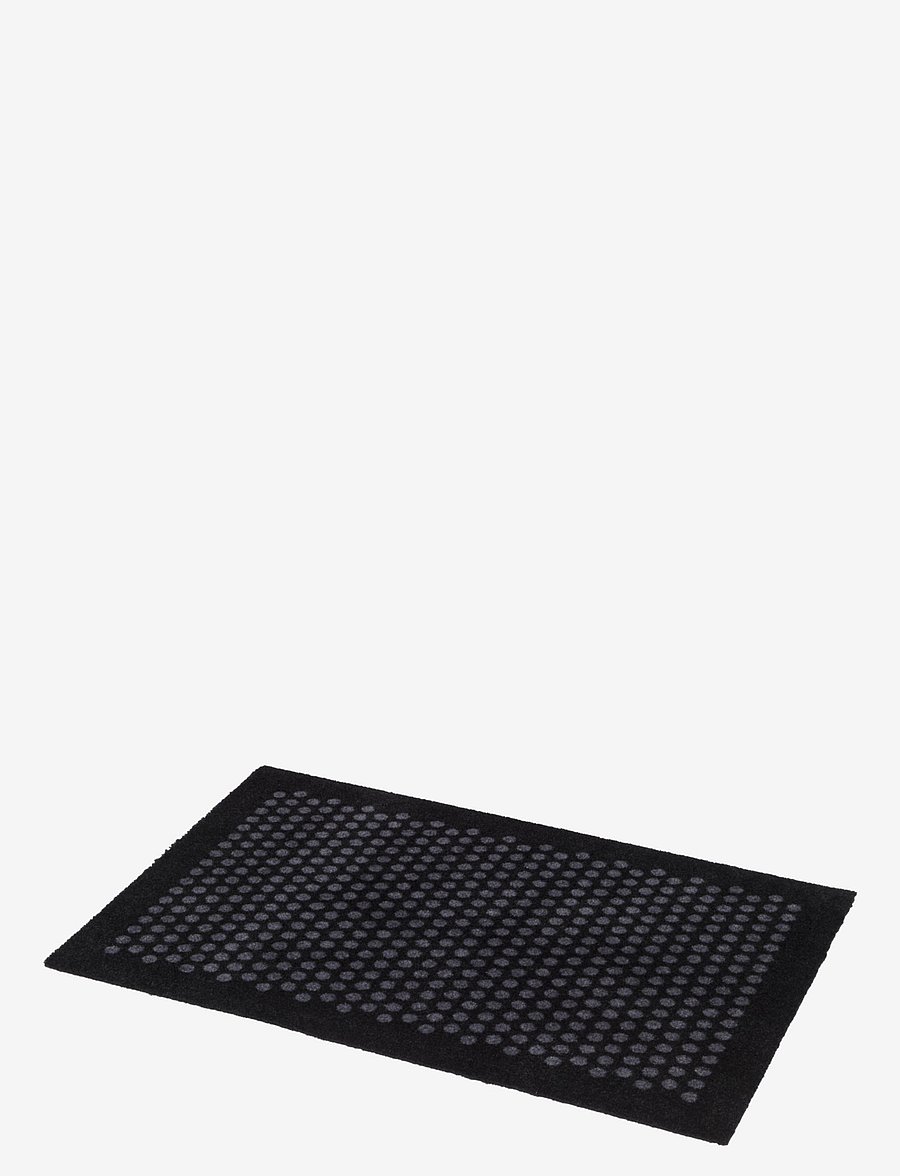 tica copenhagen - Floormat polyamide, 90x60 cm, dot design - türmatten - black/grey - 2