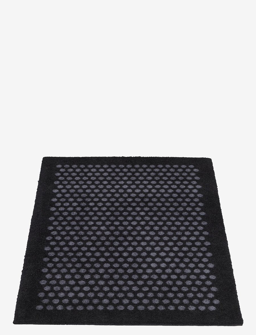 tica copenhagen - Floormat polyamide, 90x60 cm, dot design - türmatten - black/grey - 3