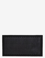 Floormat polyamide, 120x67 cm, dot design - BLACK/GREY