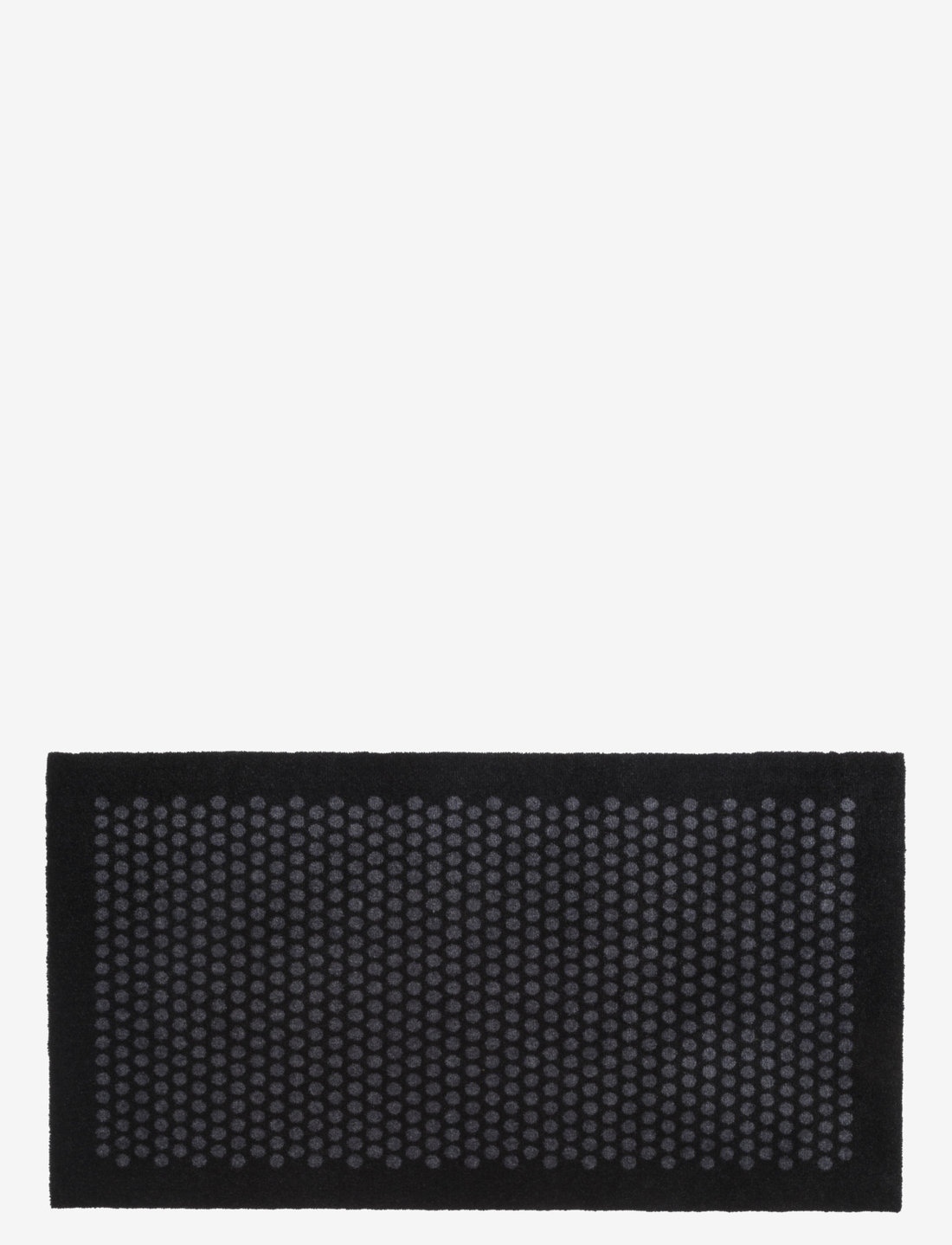 tica copenhagen - Floormat polyamide, 120x67 cm, dot design - türmatten - black/grey - 0