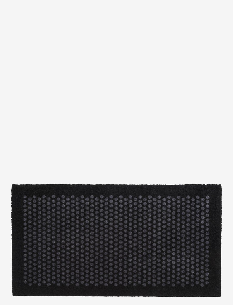 tica copenhagen - Floormat polyamide, 120x67 cm, dot design - türmatten - black/grey - 1