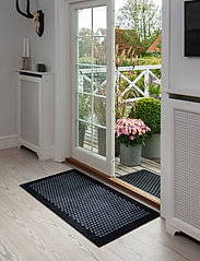 tica copenhagen - Floormat polyamide, 120x67 cm, dot design - dørmåtter - black/grey - 4