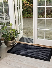tica copenhagen - Floormat polyamide, 120x67 cm, dot design - ovimatot - black/grey - 6