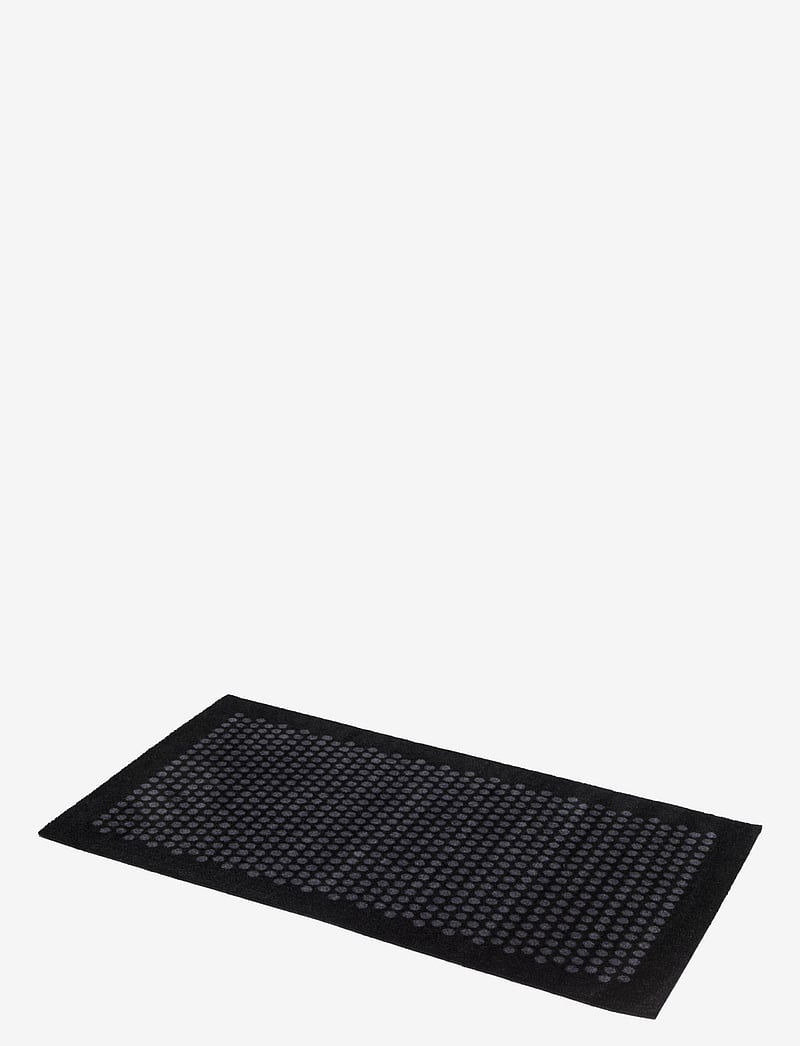 tica copenhagen - Floormat polyamide, 120x67 cm, dot design - türmatten - black/grey - 2