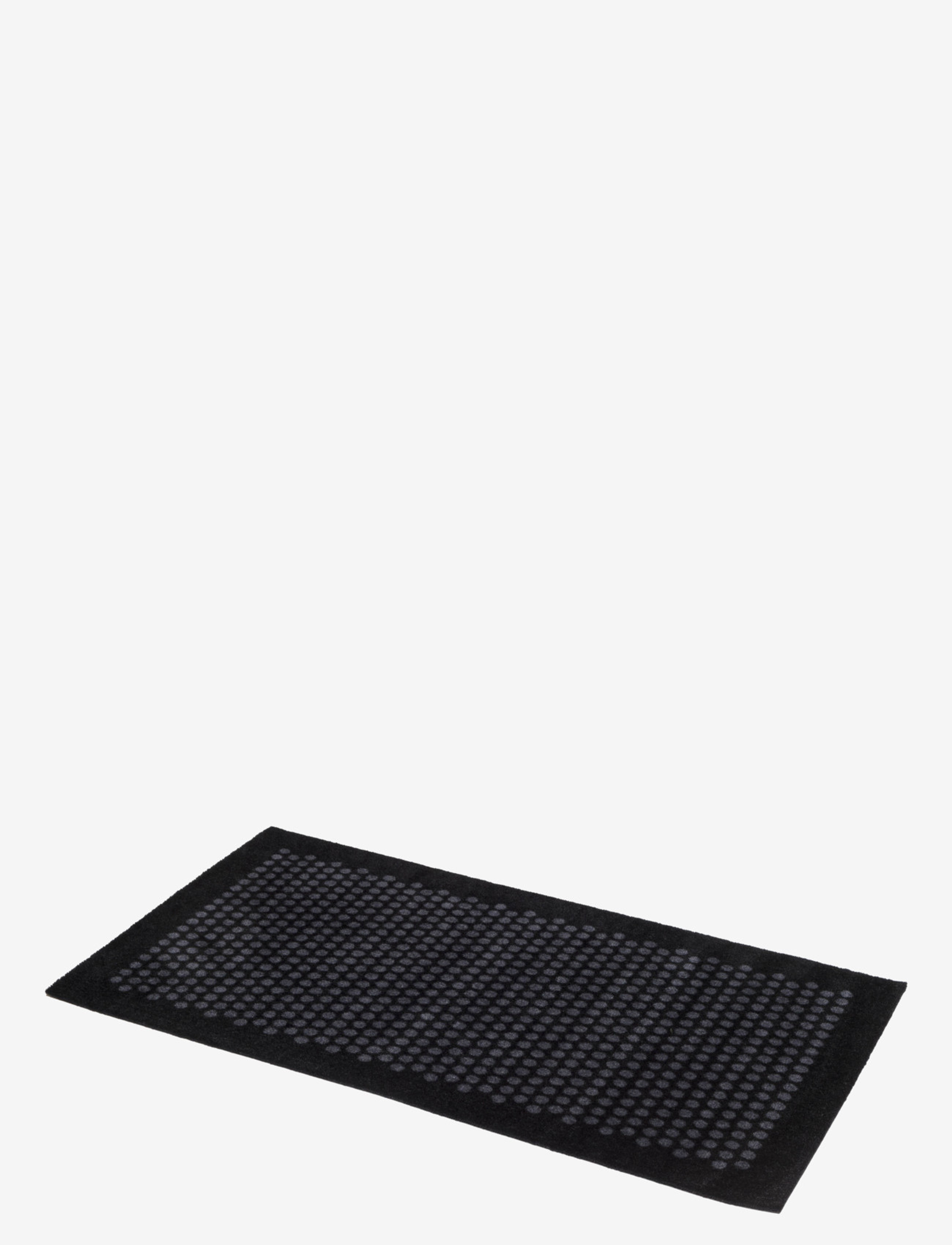 tica copenhagen - Floormat polyamide, 120x67 cm, dot design - dyramottur - black/grey - 3