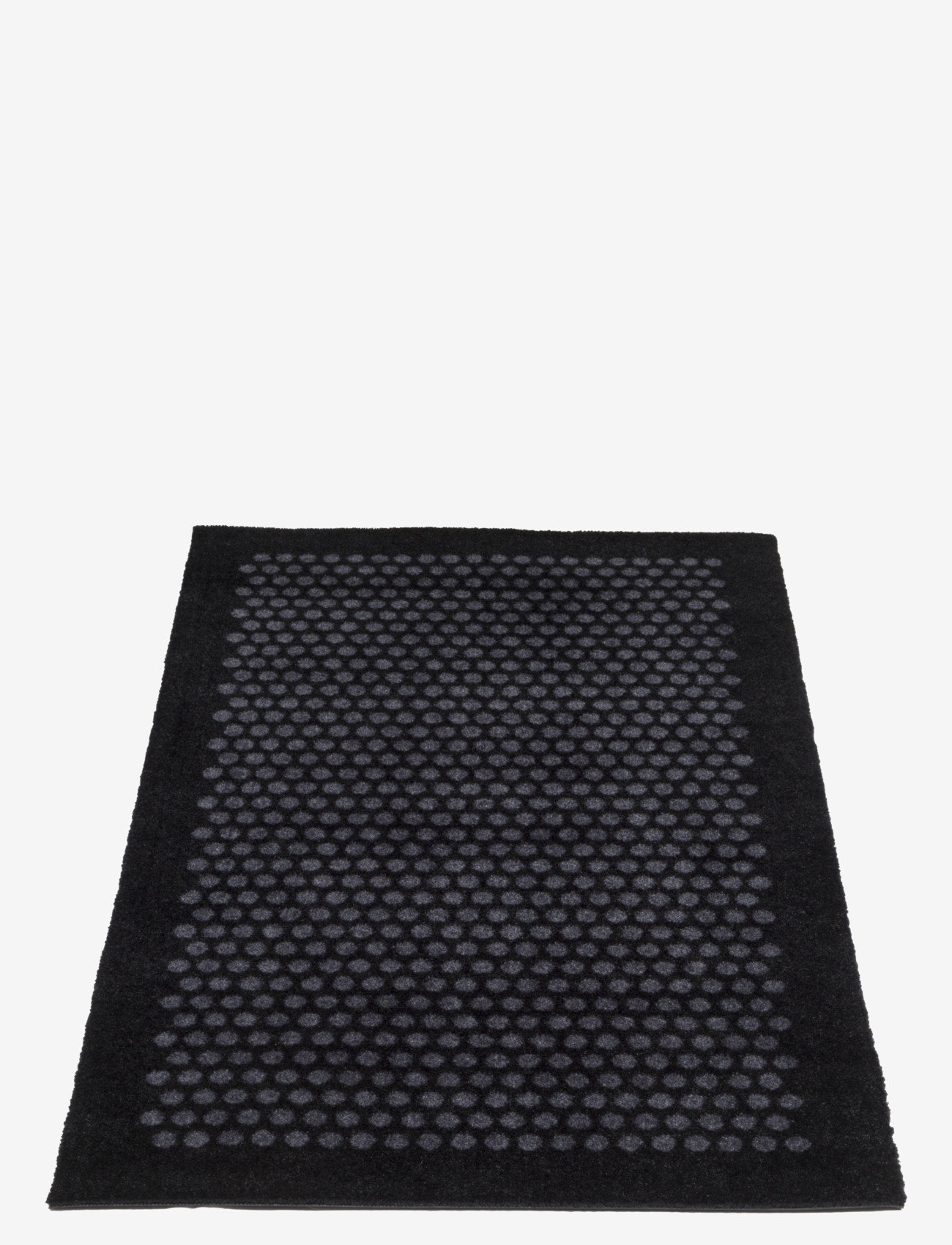 tica copenhagen - Floormat polyamide, 120x67 cm, dot design - türmatten - black/grey - 3