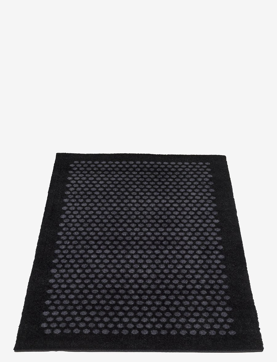tica copenhagen - Floormat polyamide, 120x67 cm, dot design - türmatten - black/grey - 4