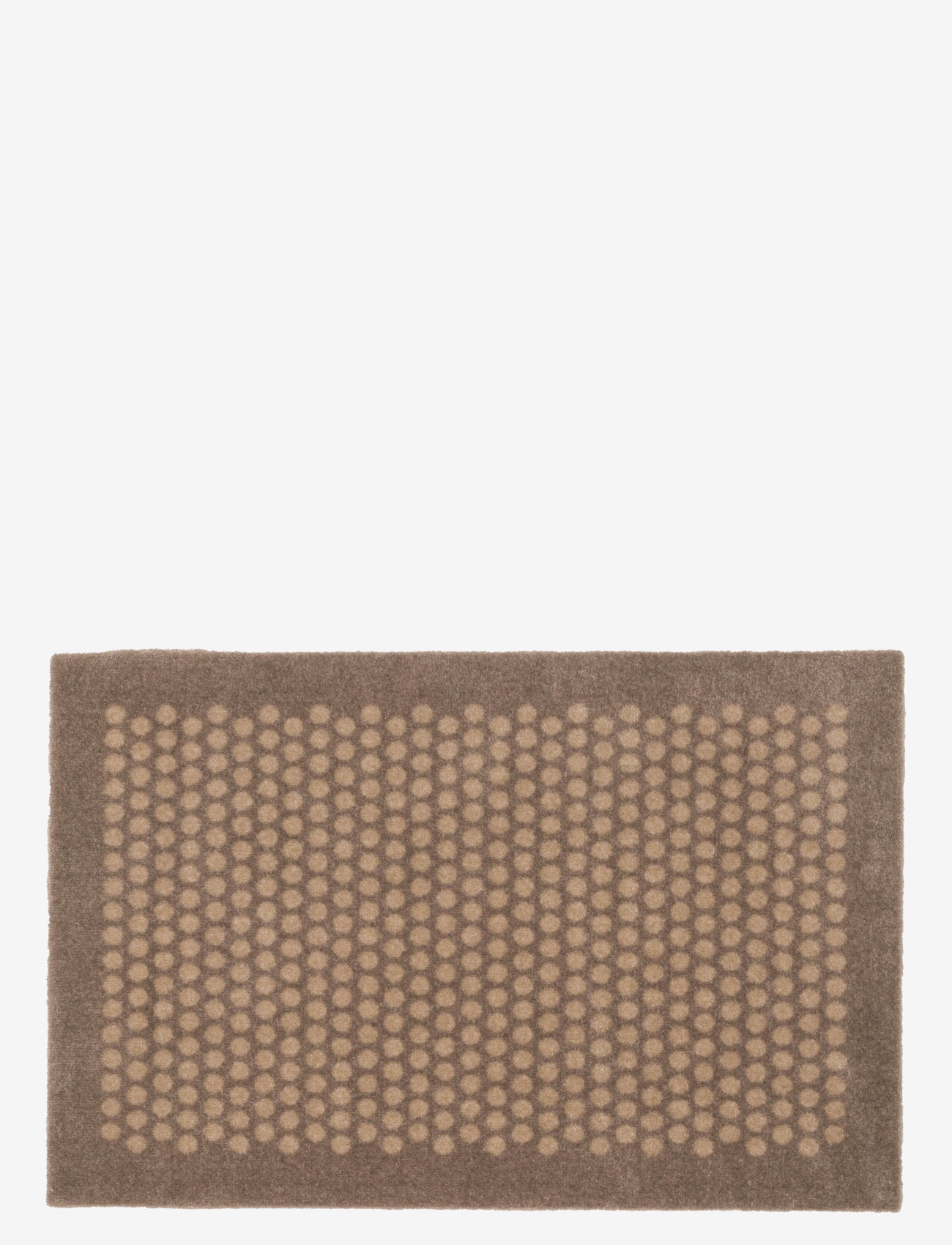 tica copenhagen - Floormat polyamide, 90x60 cm, dot design - køb efter pris - sand/beige - 0