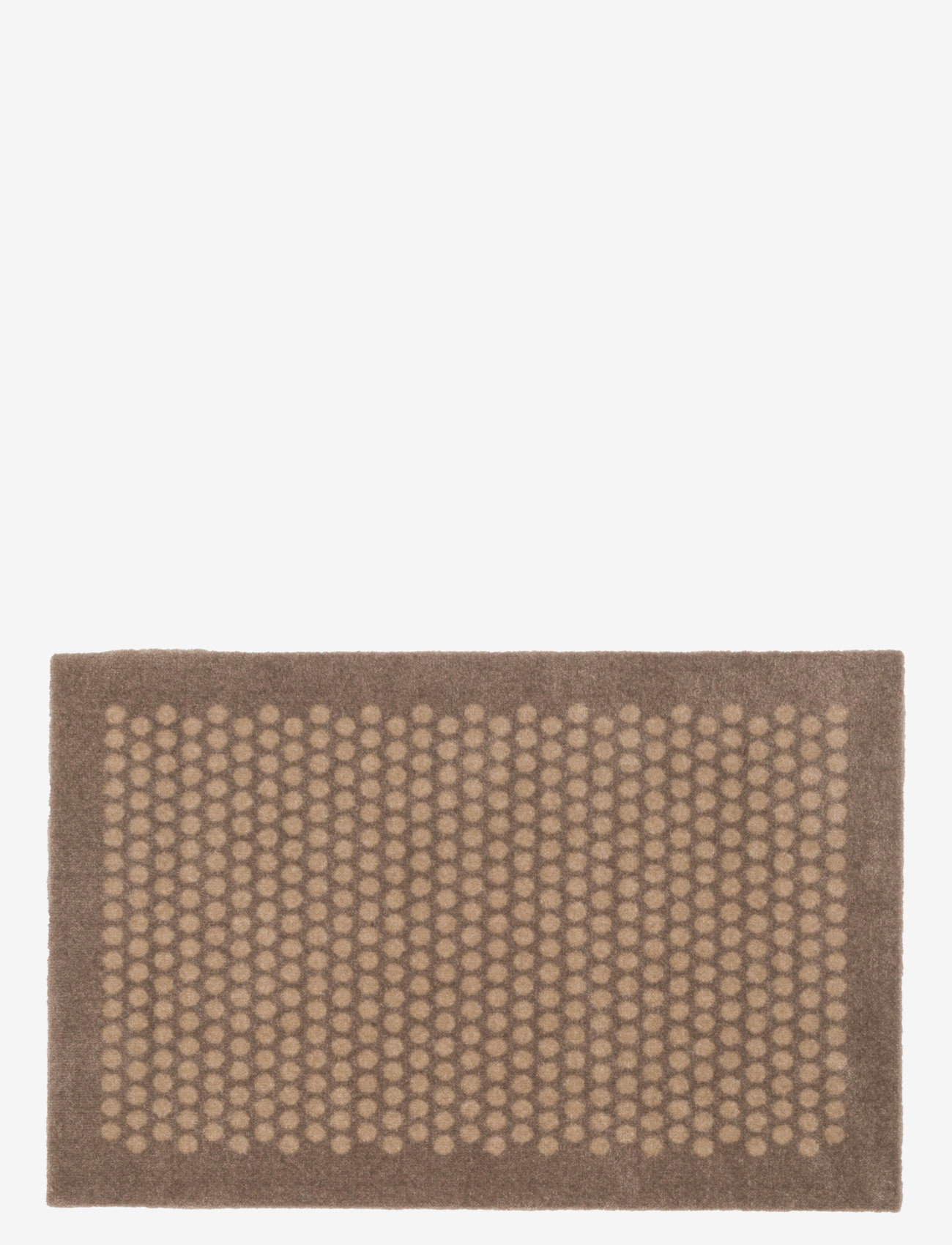 tica copenhagen - Floormat polyamide, 90x60 cm, dot design - dørmatter - sand/beige - 0
