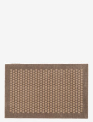 Floormat polyamide, 90x60 cm, dot design - SAND/BEIGE
