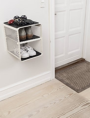 tica copenhagen - Floormat polyamide, 90x60 cm, dot design - durų kilimėliai - sand/beige - 10