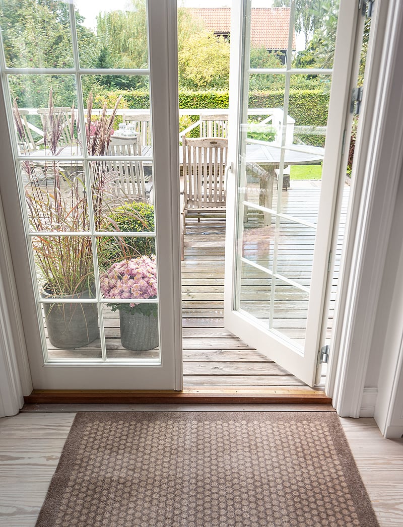 tica copenhagen - Floormat polyamide, 120x67 cm, dot design - geschenke unter chf 100 - sand/beige - 5