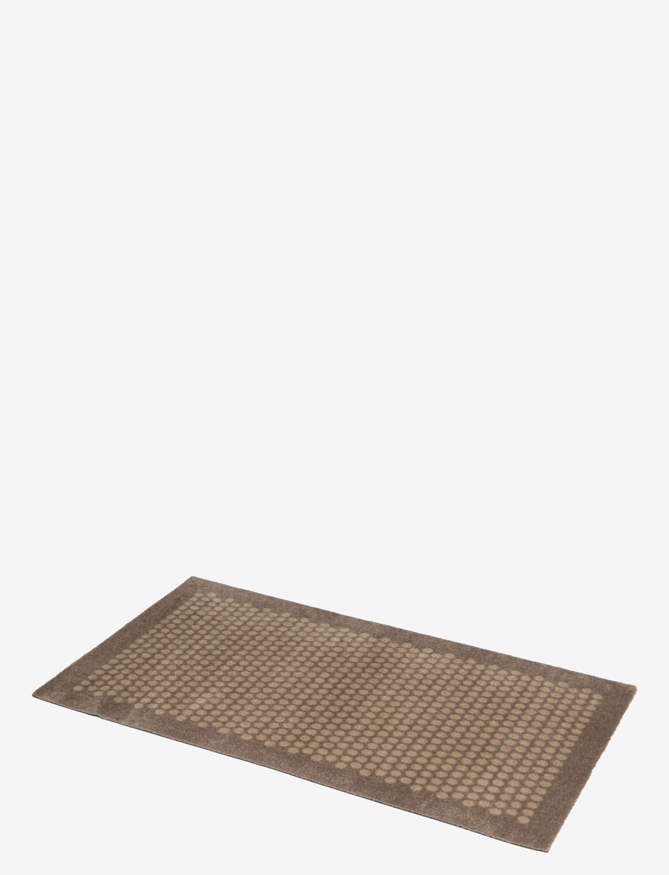 tica copenhagen - Floormat polyamide, 120x67 cm, dot design - dørmåtter - sand/beige - 1