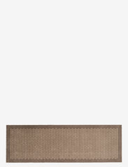 Floormat polyamide, 200x67 cm, dot design - SAND/BEIGE