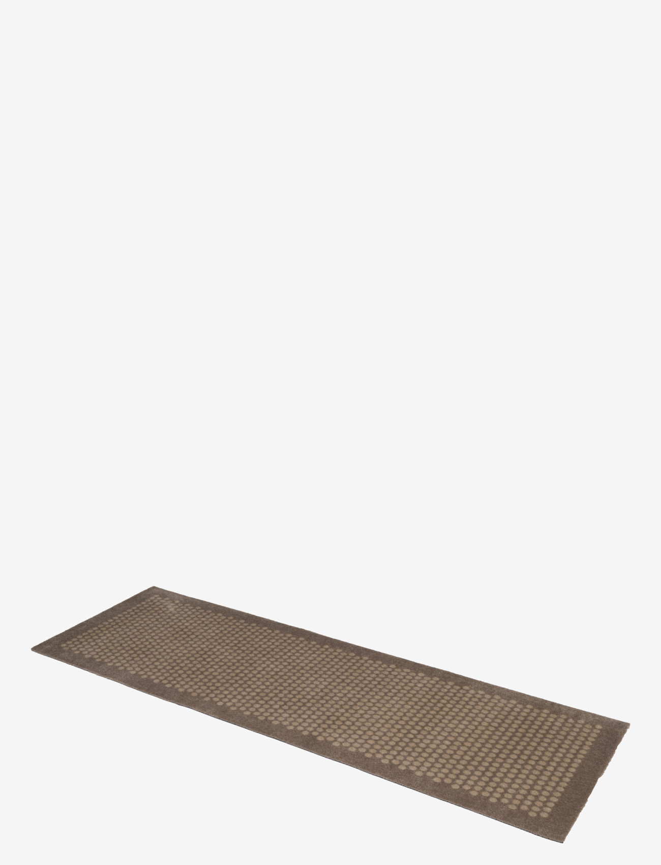 tica copenhagen - Floormat polyamide, 200x67 cm, dot design - gulvløpere - sand/beige - 1