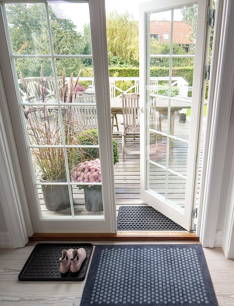 tica copenhagen - Floormat polyamide, 90x60 cm, dot design - nach preis einkaufen - blue/grey - 4