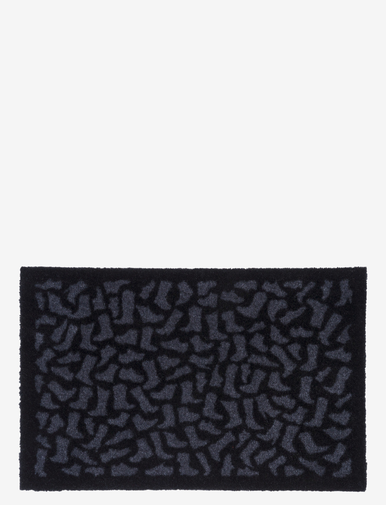 tica copenhagen - Floormat polyamide, 60x40 cm, footwear design - zemākās cenas - black/grey - 0