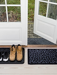 tica copenhagen - Floormat polyamide, 60x40 cm, footwear design - lägsta priserna - black/grey - 3