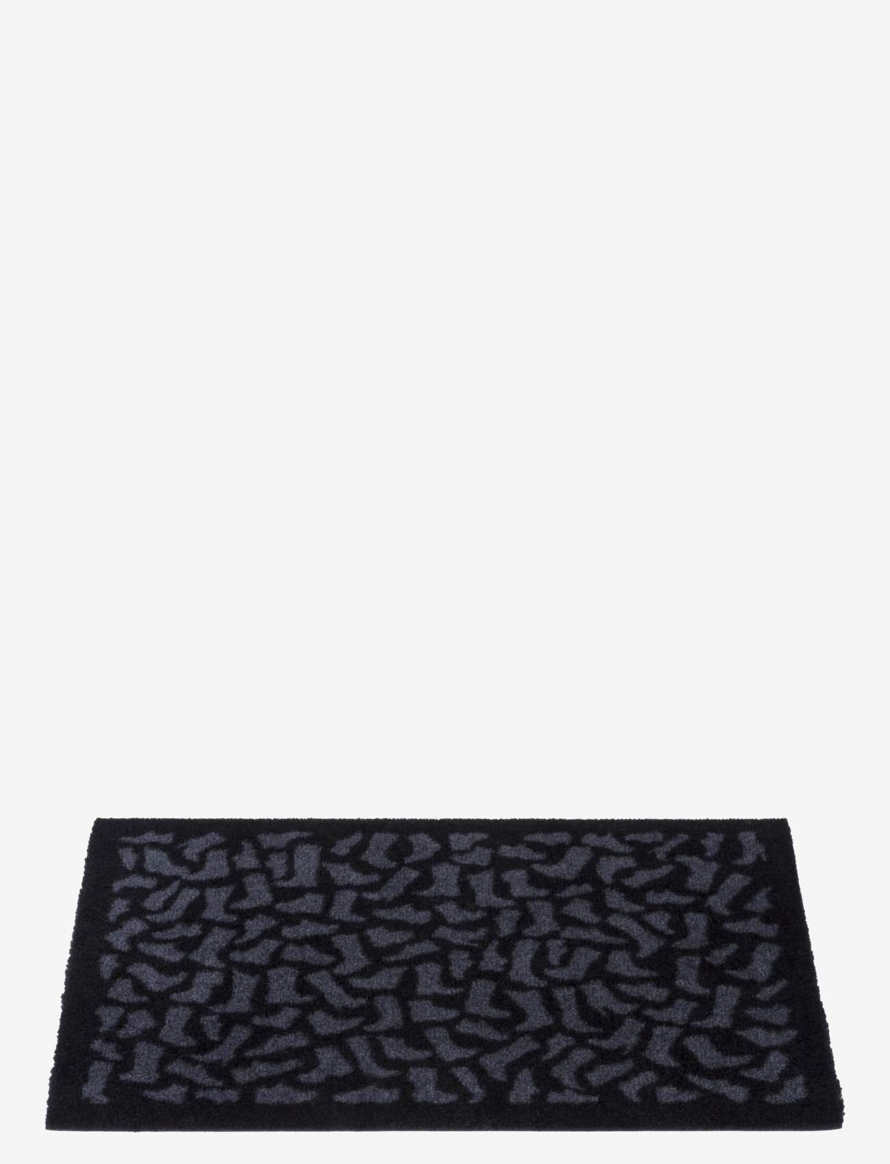 tica copenhagen - Floormat polyamide, 60x40 cm, footwear design - laagste prijzen - black/grey - 1