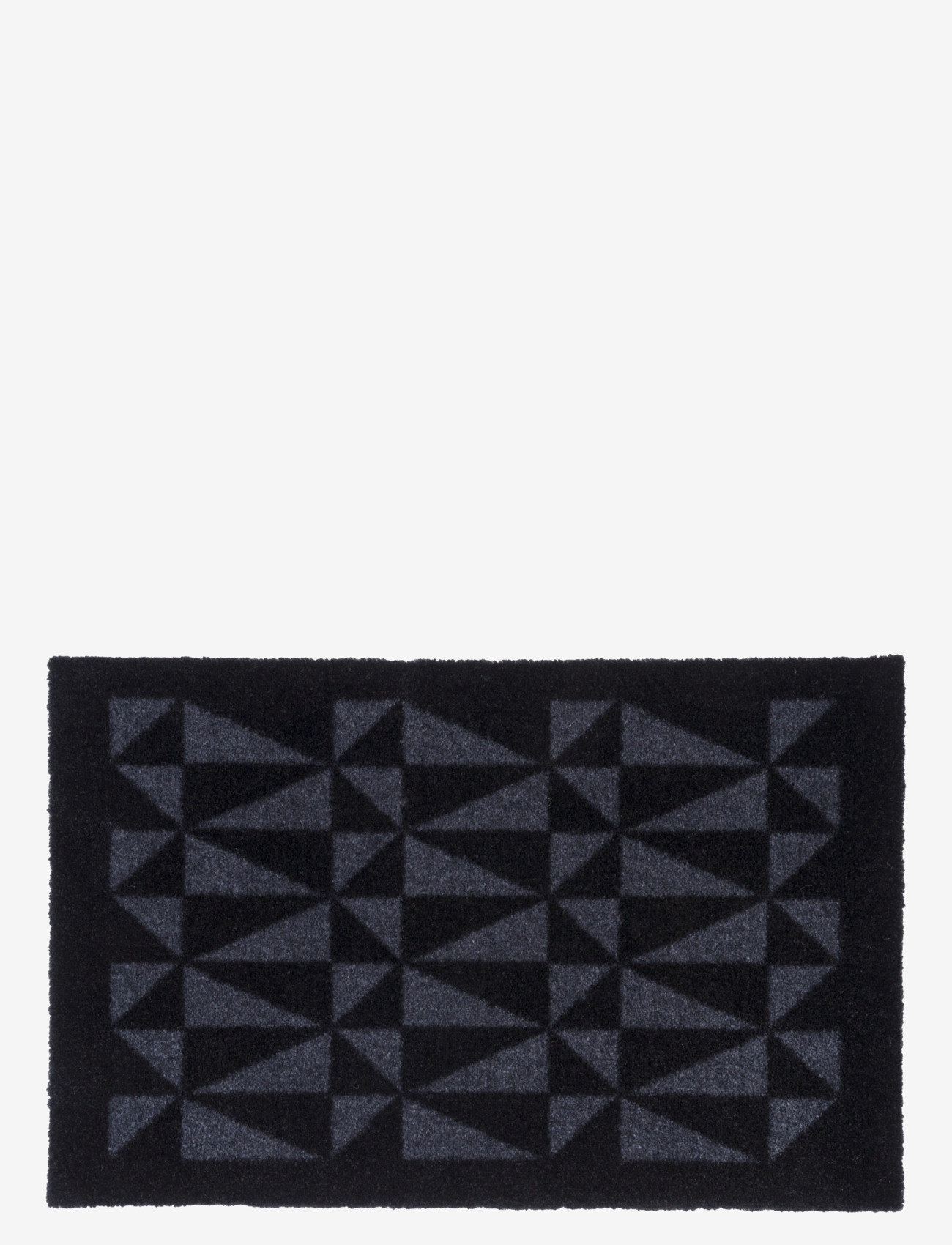 tica copenhagen - Floormat polyamide, 60x40 cm, graphic design - alhaisimmat hinnat - black/grey - 0