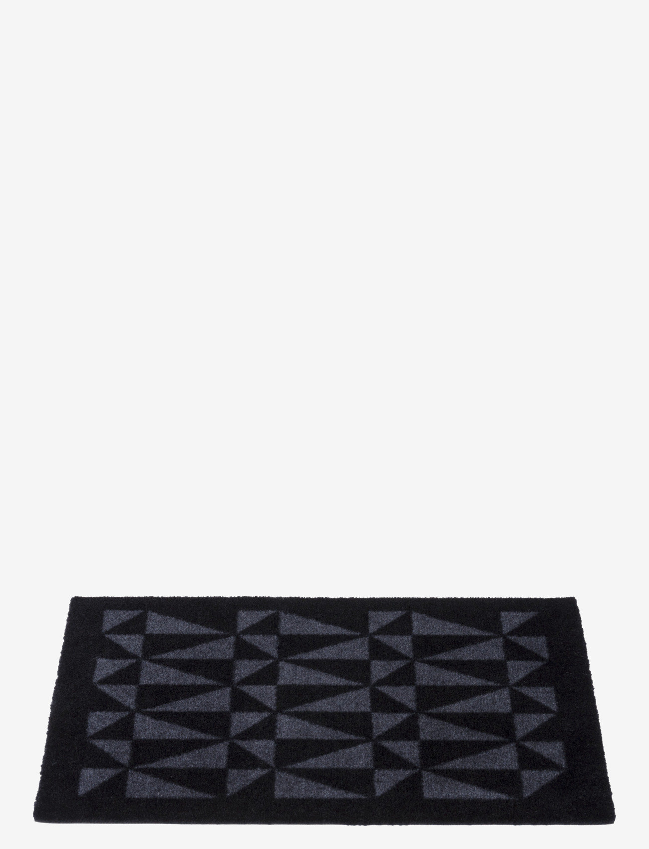 tica copenhagen - Floormat polyamide, 60x40 cm, graphic design - lägsta priserna - black/grey - 1
