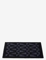 tica copenhagen - Floormat polyamide, 60x40 cm, graphic design - lägsta priserna - black/grey - 1