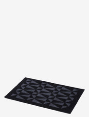 tica copenhagen - Floormat polyamide, 60x40 cm, graphic design - türmatten - black/grey - 2