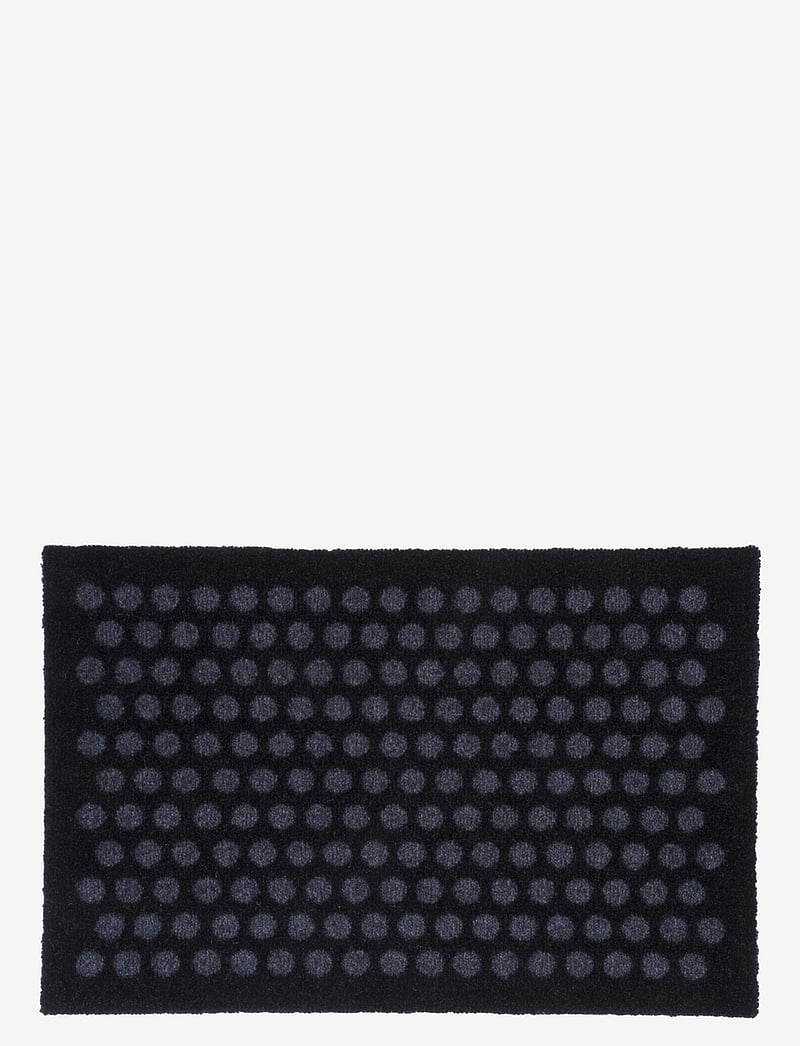 tica copenhagen - Floormat polyamide, 60x40 cm, dot design - nach preis einkaufen - black/grey - 0