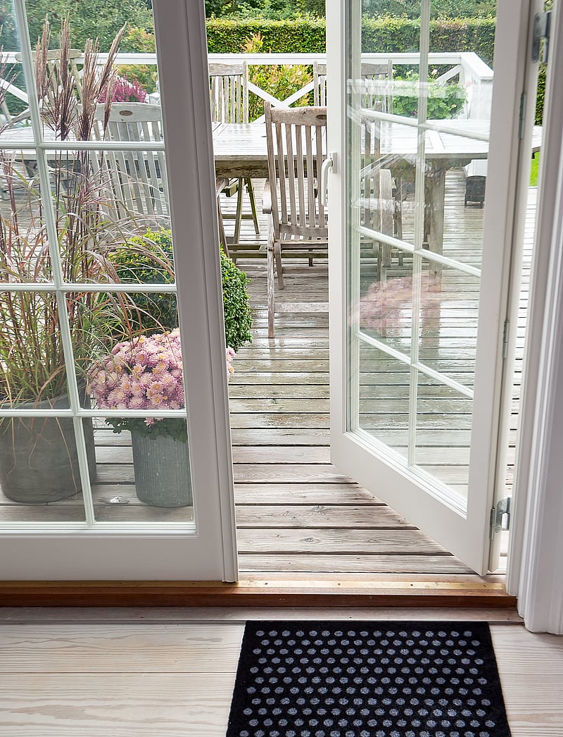 tica copenhagen - Floormat polyamide, 60x40 cm, dot design - nach preis einkaufen - black/grey - 5