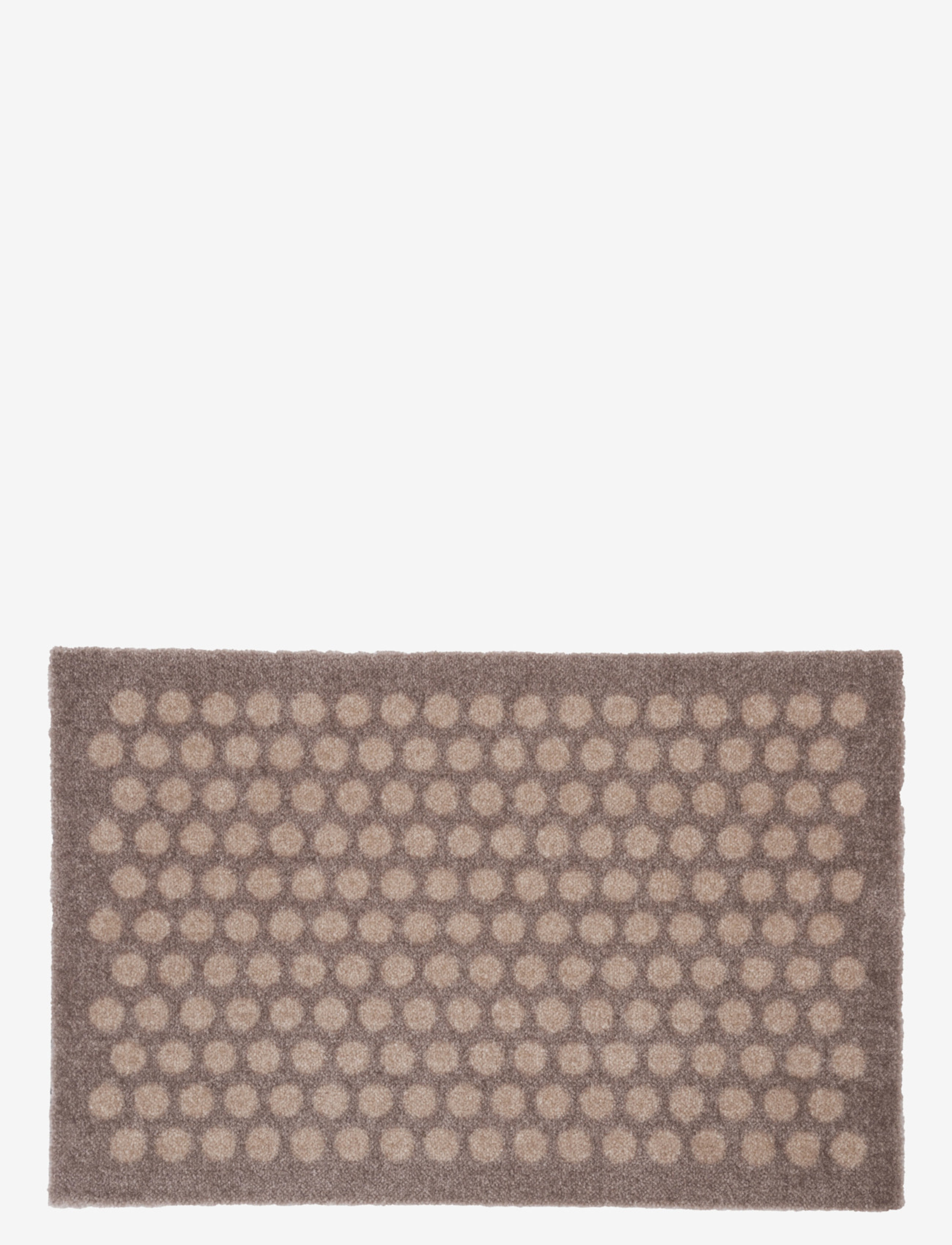 TICA COPENHAGEN Floormat Polyamide, 60X40 Cm, Dot Design Beige - 60X40X0.7CM - Unisex