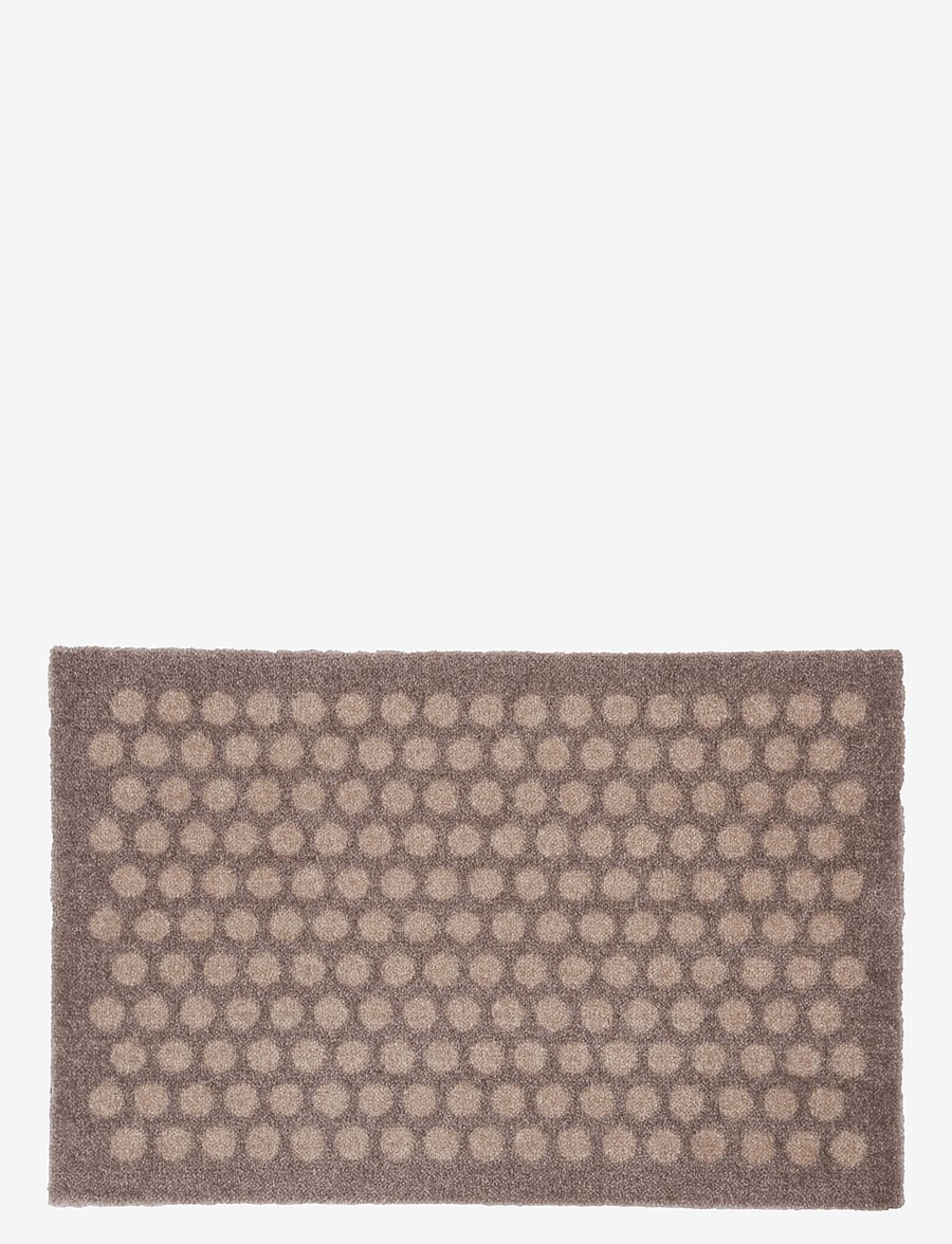 tica copenhagen - Floormat polyamide, 60x40 cm, dot design - türmatten - sand/beige - 1