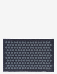 Floormat polyamide, 60x40 cm, dot design - BLUE/GREY