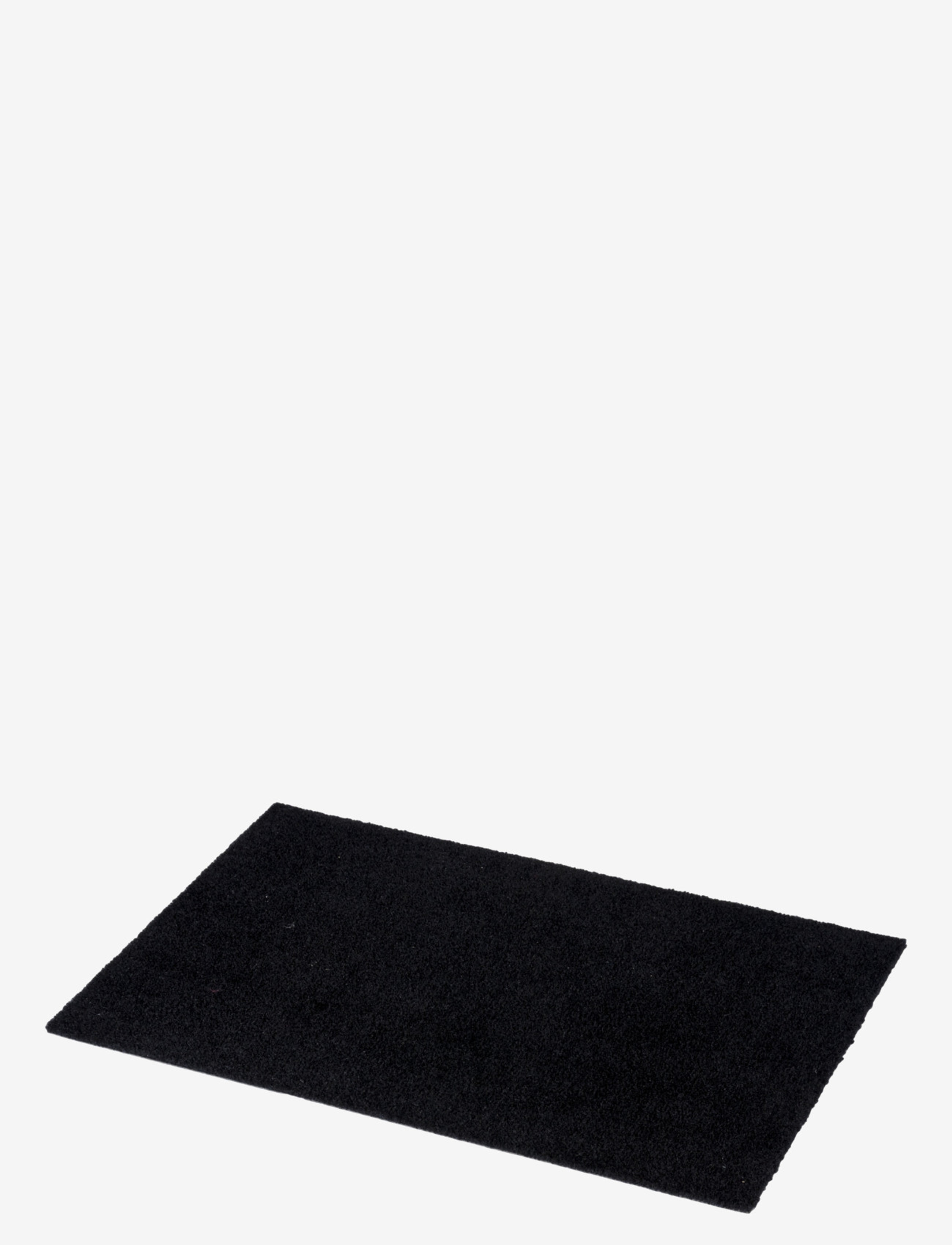 tica copenhagen - Floormat polyamide, 60x40 cm, unicolor - dørmatter - black - 2