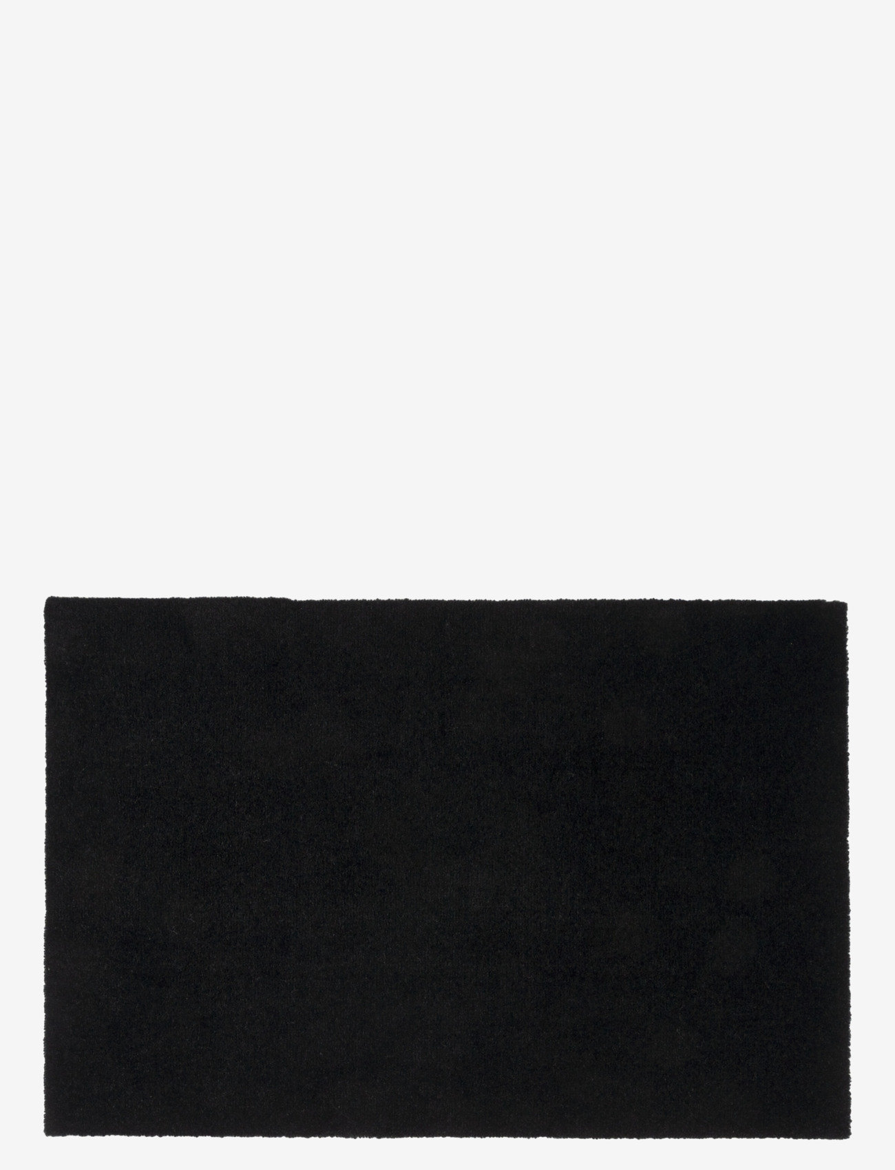 tica copenhagen - Floormat polyamide, 90x60 cm, unicolor - dørmåtter - black - 1