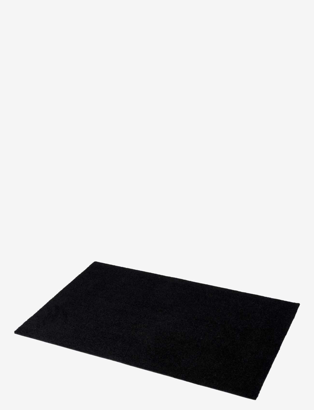 tica copenhagen - Floormat polyamide, 90x60 cm, unicolor - dørmåtter - black - 2