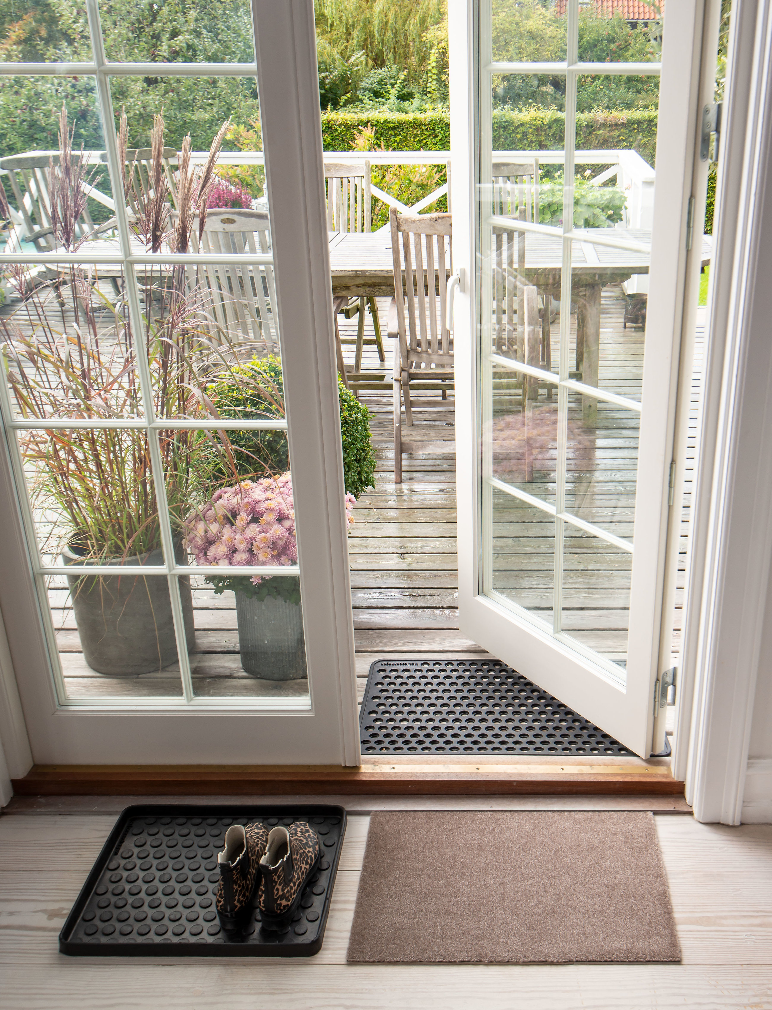 tica copenhagen Floormat Polyamide, 60X40 Cm, Unicolor, 60X40X0.7 cm, Rugs & Carpets, Beige - Door Mats, Homeware
