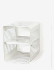tica copenhagen - Metal Racks small wall 27x35x35cm - home - matte white - 1
