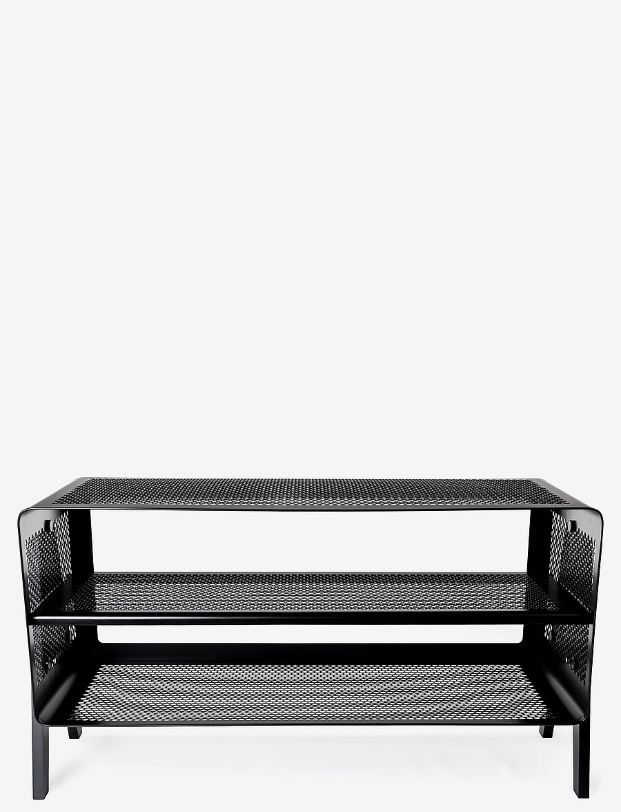 tica copenhagen - Metal Racks floor large - schuhregale und tabletts - matte black - 1