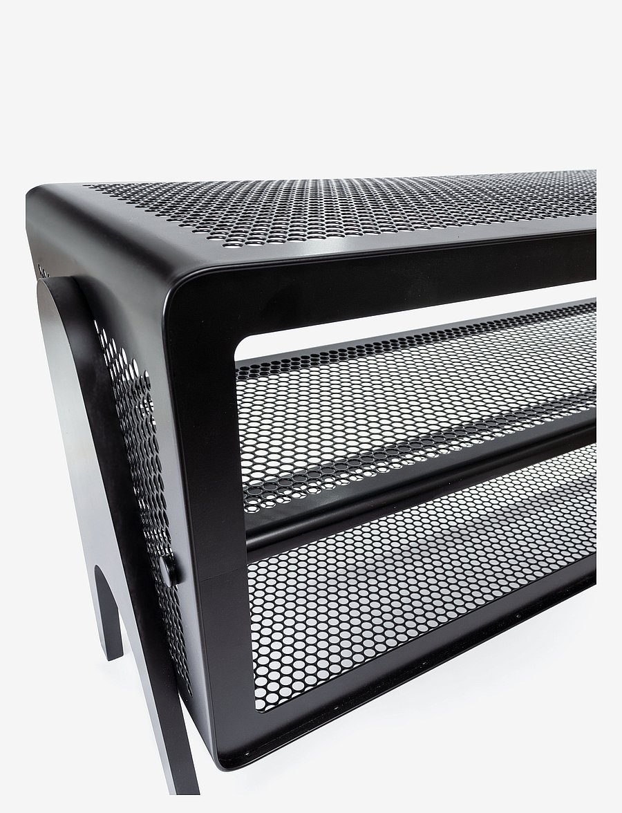 tica copenhagen - Metal Racks floor large - schuhregale und tabletts - matte black - 5