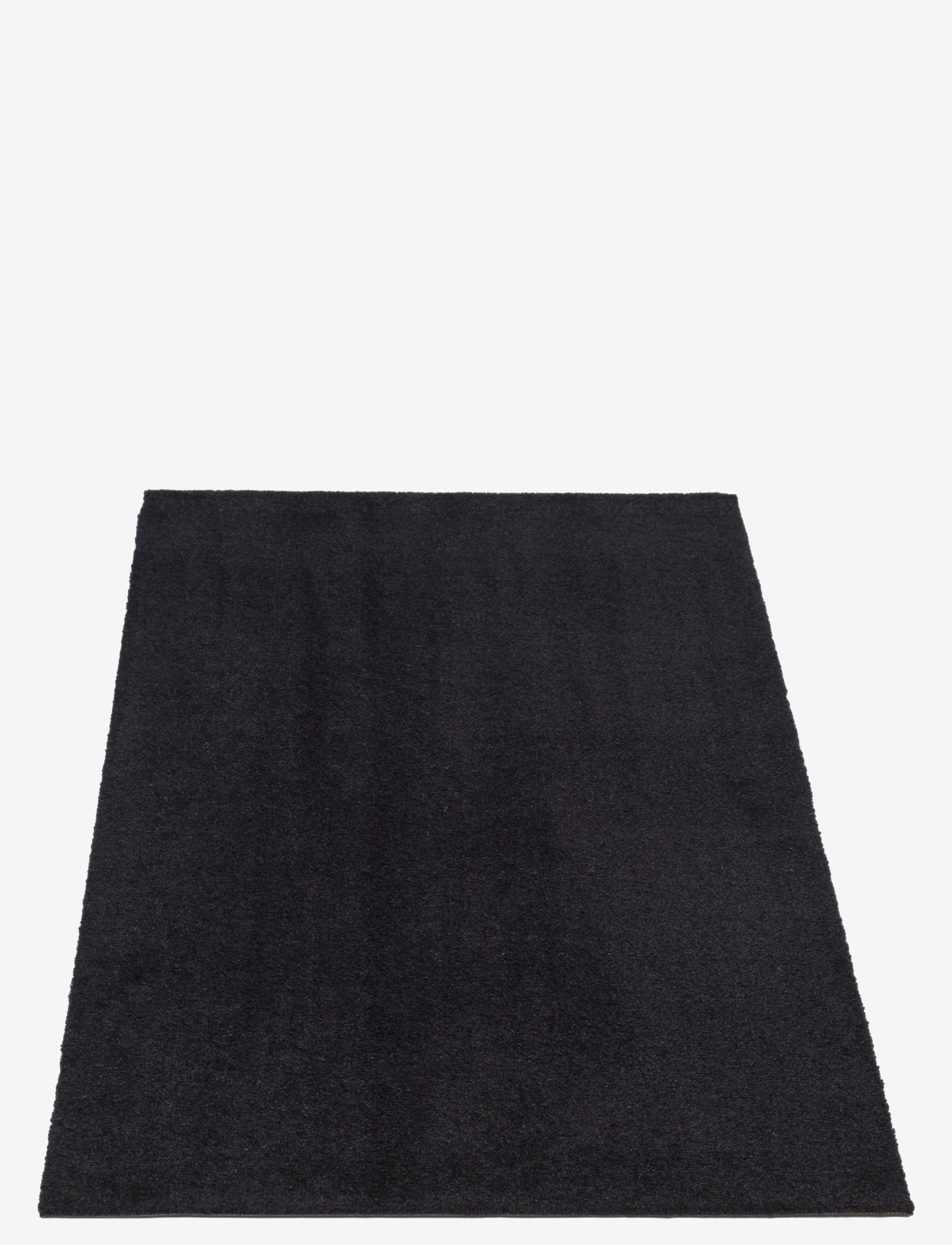 tica copenhagen - Floormat polyamide, 120x67 cm, unicolor - dørmåtter - black - 2