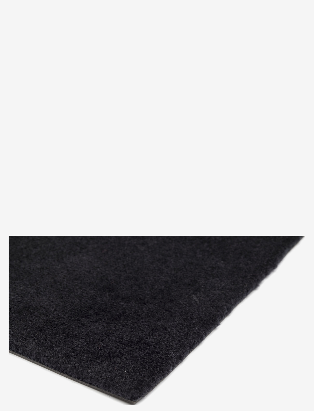 tica copenhagen - Floormat polyamide, 120x67 cm, unicolor - bath rugs - black - 3