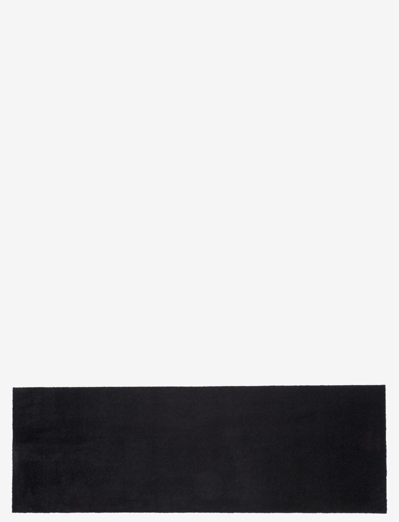 tica copenhagen - Floormat polyamide, 200x67 cm, unicolor - hallway runners - black - 0