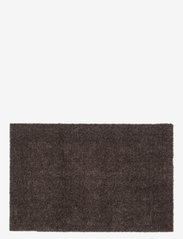 Floormat polyamide, 60x40 cm, unicolor - DARK BROWN