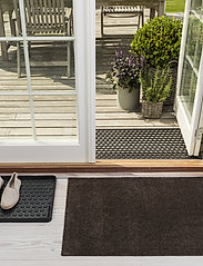 tica copenhagen - Floormat polyamide, 90x60 cm, unicolor - laveste priser - dark brown - 4