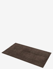 tica copenhagen - Floormat polyamide, 120x67 cm, unicolor - dørmåtter - dark brown - 1
