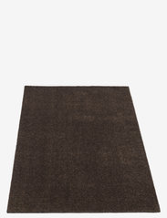 tica copenhagen - Floormat polyamide, 120x67 cm, unicolor - dørmåtter - dark brown - 2