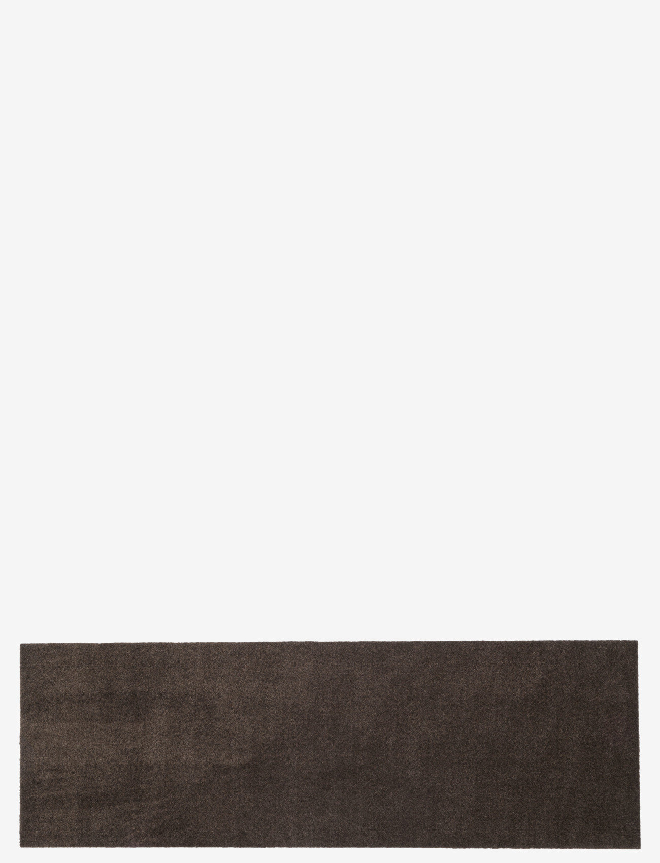 tica copenhagen - Floormat polyamide, 200x67 cm, unicolor - köp efter pris - dark brown - 0