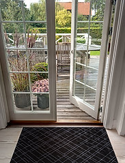 tica copenhagen - Floormat polyamide, 120x67 cm, leaves design - mažiausios kainos - black/grey - 4
